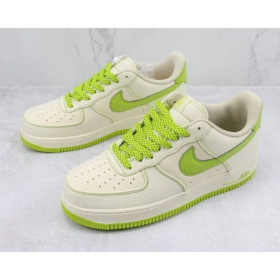Nike Air Force 1 Low "Rice White/Lime Green" фото № 5
