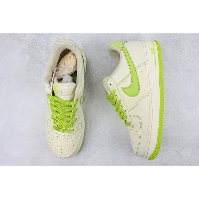 Nike Air Force 1 Low "Rice White/Lime Green" фото № 7