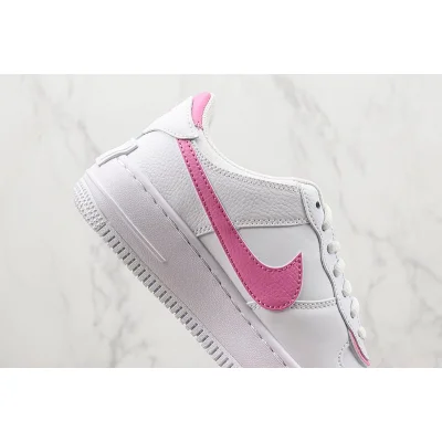 Nike Force 1 Low Shadow "White/Magic Flamingo" фото № 3