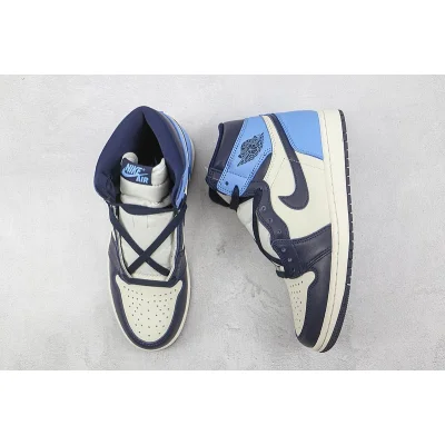 Air Jordan 1 Retro High "Obsidian" фото № 7