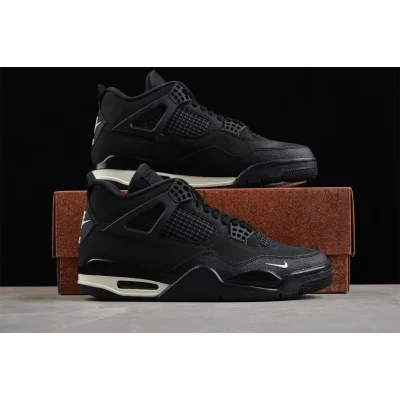 Nigel Sylvester X Nike Air Jordan 4 "Firewood Black" фото № 9
