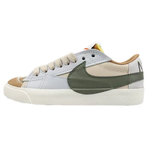 Nike Blazer Low 77 Jumbo "Sanddrift/Medium Olive"