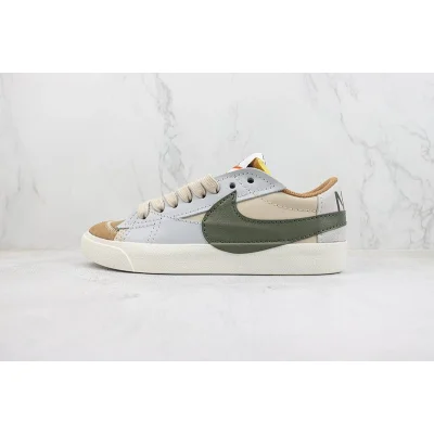 Nike Blazer Low 77 Jumbo "Sanddrift/Medium Olive" фото № 2