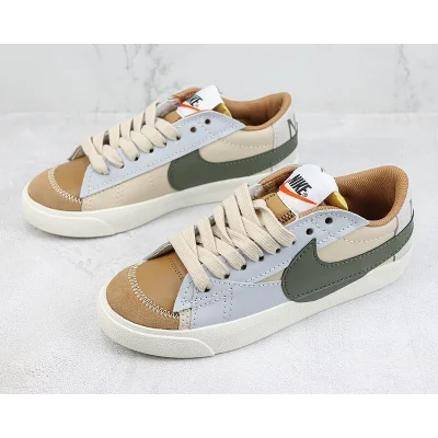 Nike Blazer Low 77 Jumbo "Sanddrift/Medium Olive" фото № 5