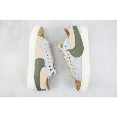 Nike Blazer Low 77 Jumbo "Sanddrift/Medium Olive" фото № 6