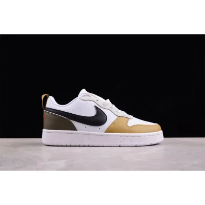 Nike Court Borough Low Recraft GS "White Olive Tan" фото № 2