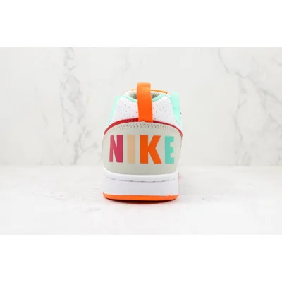 Nike Court Borough Low 2 "Summit White/University Red" фото № 9