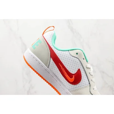 Nike Court Borough Low 2 "Summit White/University Red" фото № 3