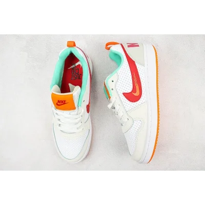 Nike Court Borough Low 2 "Summit White/University Red" фото № 6