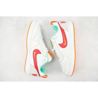 Nike Court Borough Low 2 "Summit White/University Red" фото № 7