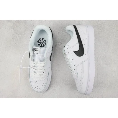 Nike Court Vision Low "White/Black" фото № 7