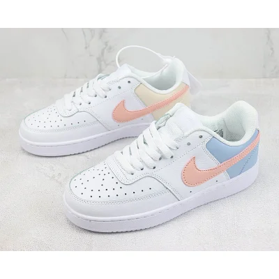 Nike Court Vision Low "White/Pink/Blue" фото № 5