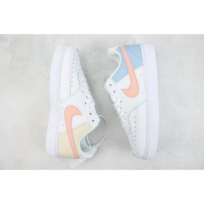 Nike Court Vision Low "White/Pink/Blue" фото № 6