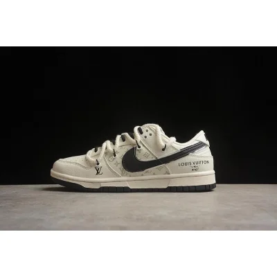 Louis Vuitton x Nike Dunk Low "Beige/Olive" фото № 6 Louis Vuitton x Nike Dunk Low "Beige/Olive" фото № 6