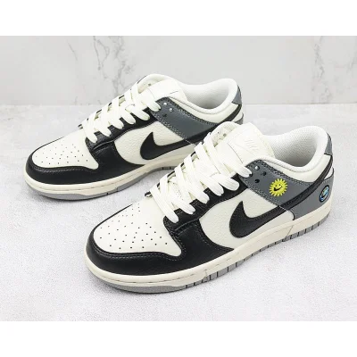 Nike SB Dunk Low "Beige/Black/Dark Grey" фото № 5