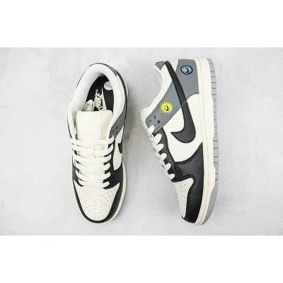 Nike SB Dunk Low "Beige/Black/Dark Grey" фото № 6
