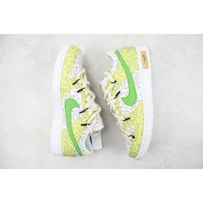 Nike SB Dunk Low "Green/White Paisley" фото № 7