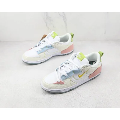 Nike SB Dunk Low Disrupt 2 "White/Gold/Pink" фото № 5