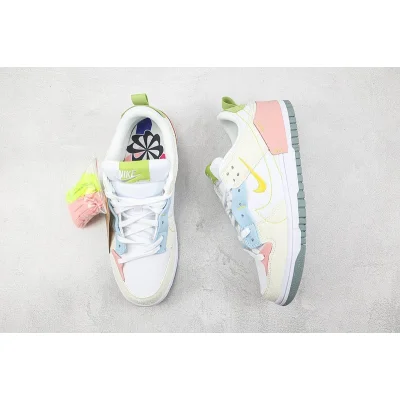 Nike SB Dunk Low Disrupt 2 "White/Gold/Pink" фото № 6