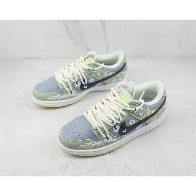 Nike SB Dunk Low "Blue/Green/White" фото № 5