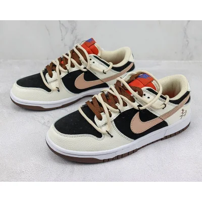 Nike Dunk Low Retro "Cream/Beige/Black" фото № 5