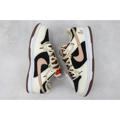 Nike Dunk Low Retro "Cream/Beige/Black" фото № 6
