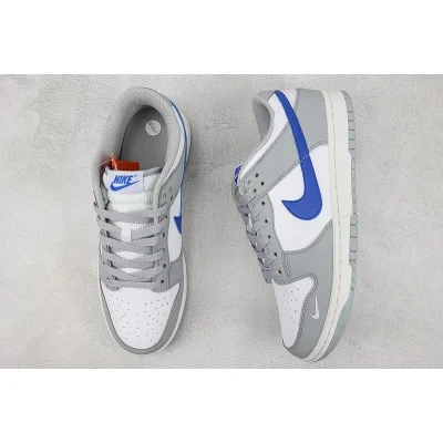Nike Dunk Low "Wolf Grey/Royal Blue" фото № 7
