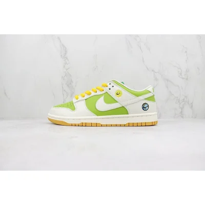 Nike Dunk Low "Apple Green/Yellow/Off White" фото № 2