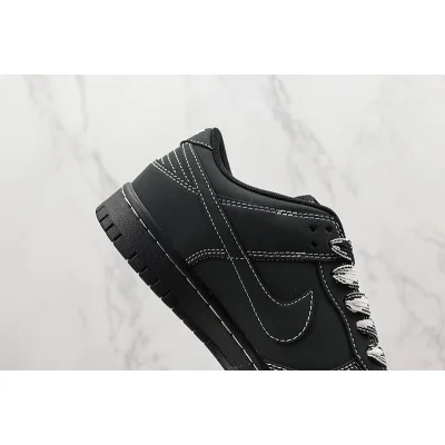 Nike Dunk Low "Pure Black" фото № 4