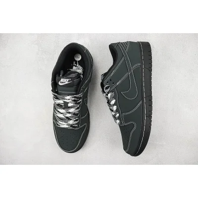 Nike Dunk Low "Pure Black" фото № 6