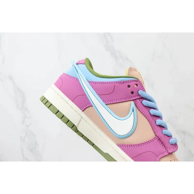 Saint Seiya x Nike Dunk Low "Lilac/Pink/Blue" фото № 3