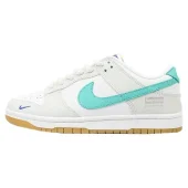 Supreme x Nike Dunk Low "Silver/Grey/Blue"