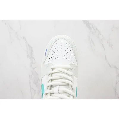 Supreme x Nike Dunk Low "Silver/Grey/Blue" фото № 4