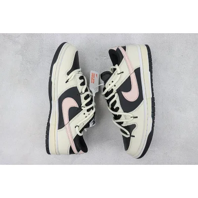 Nike Dunk SB Low "White/Black/Pink" фото № 7