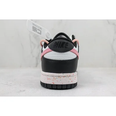 Nike SB Dunk Low "White/Black/Pink" фото № 9