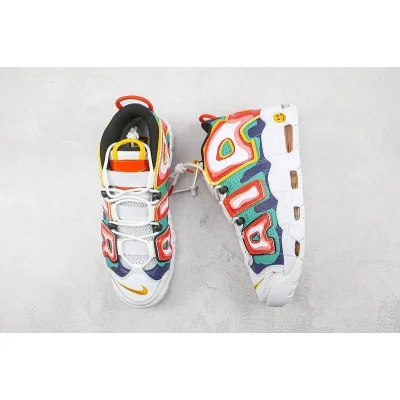 Nike Air More Uptempo 96 QS "White/University Gold" фото № 6