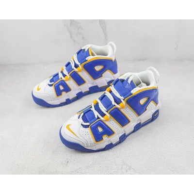 Nike Air More Uptempo "Game Royal Yellow Ochre" фото № 7
