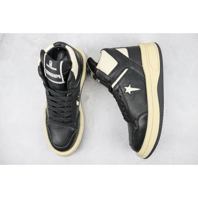 Converse x Rick Owens TURBOWPN "Black/Milk" фото № 7