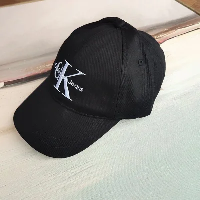 Кепка Calvin Klein With A Text Logo "Black" фото № 3