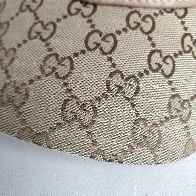 Кепка Gucci With An Intertwined Logo "Brown" фото № 5