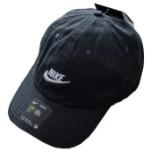 Кепка Nike With Text Logo "Black/White"