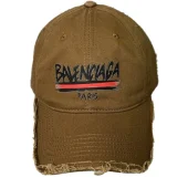 Кепка Balenciaga Paris Logo "Brown"