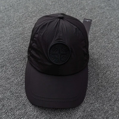 Кепка Stone Island Embroidered Logo Front "Black" фото № 9
