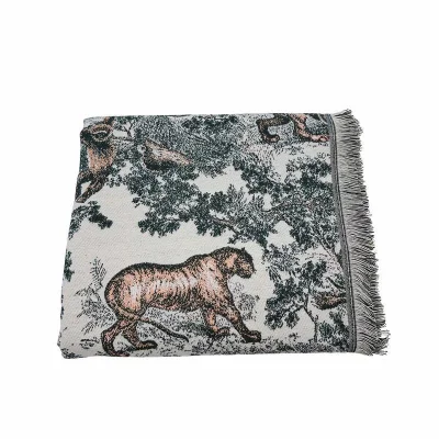 Шарф Christian Dior Many Animals "Green" фото № 2