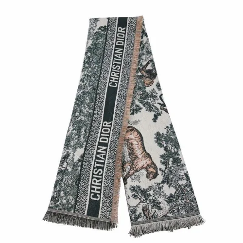 Шарф Christian Dior Many Animals "Green"