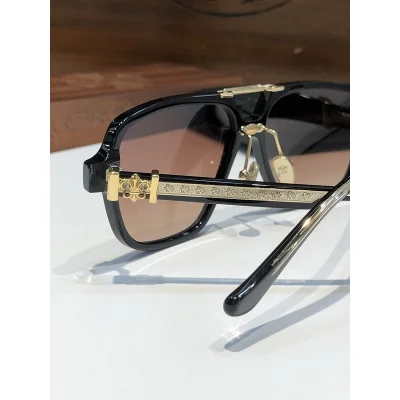 Солнцезащитные очки Chrome Hearts Line On Bridge Of Nose "Brown" фото № 3 Солнцезащитные очки Chrome Hearts Line On Bridge Of Nose "Brown" фото № 3