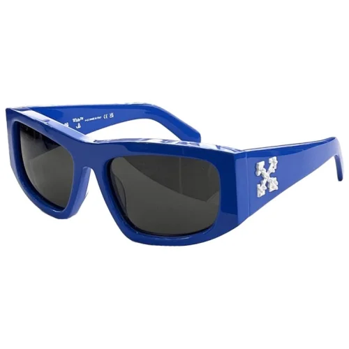 Солнцезащитные очки Off White Temples Decorated By Arrows "Blue"