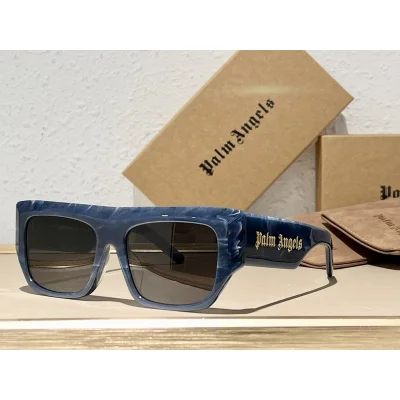 Солнцезащитные очки Palm Angels Wide Decorated Frame "Blue" фото № 2 Солнцезащитные очки Palm Angels Wide Decorated Frame "Blue" фото № 2