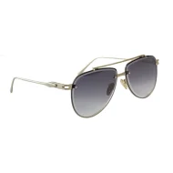 Солнцезащитные очки Prada Aviator Shaped And Thin Frame "Gray/Gold"