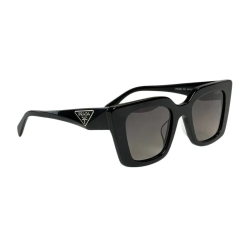 Солнцезащитные очки Prada Frame Decorated By Logo Two Side "Brown"